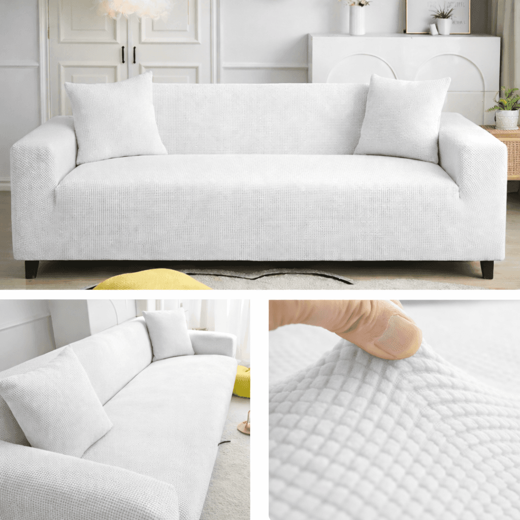 Capa Para Sofá Retrátil Semi Impermeável - Tecido Jacquard