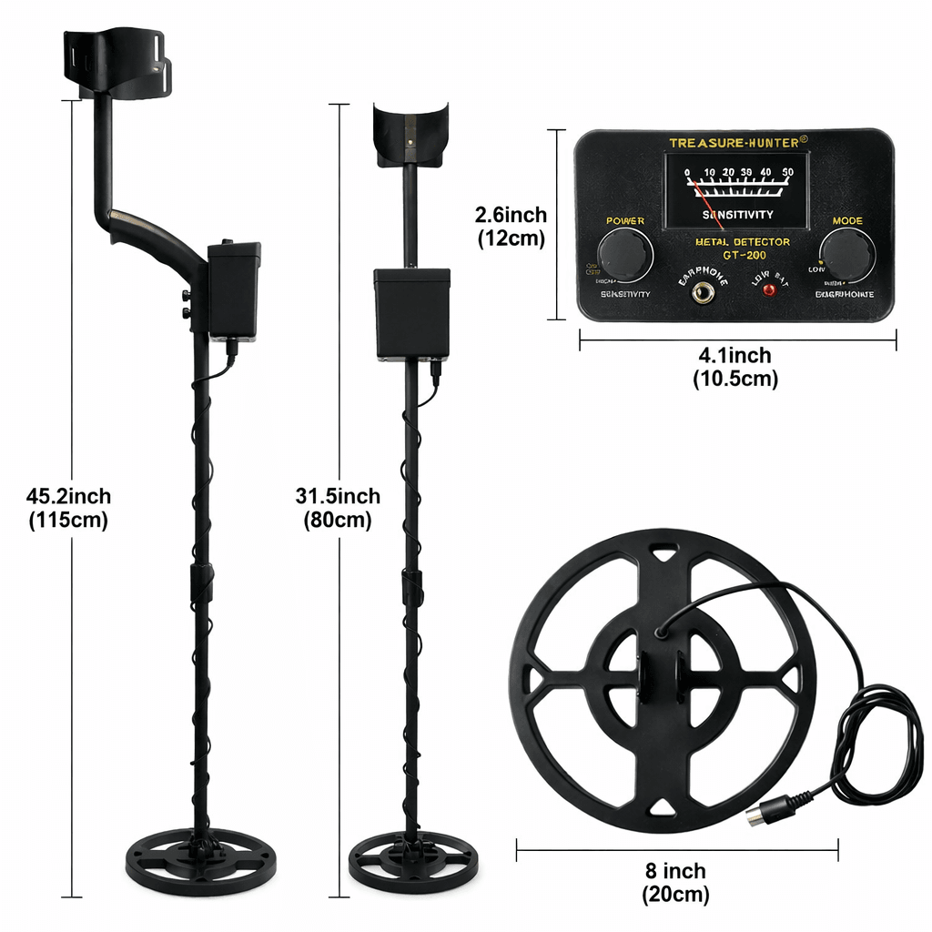 Detector de Metais e Pedras Preciosas Profissional