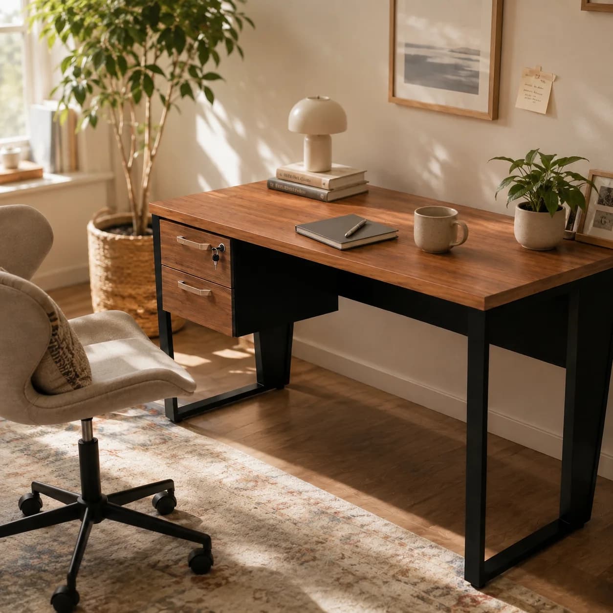 Mesa de Estudo – Organização e Conforto