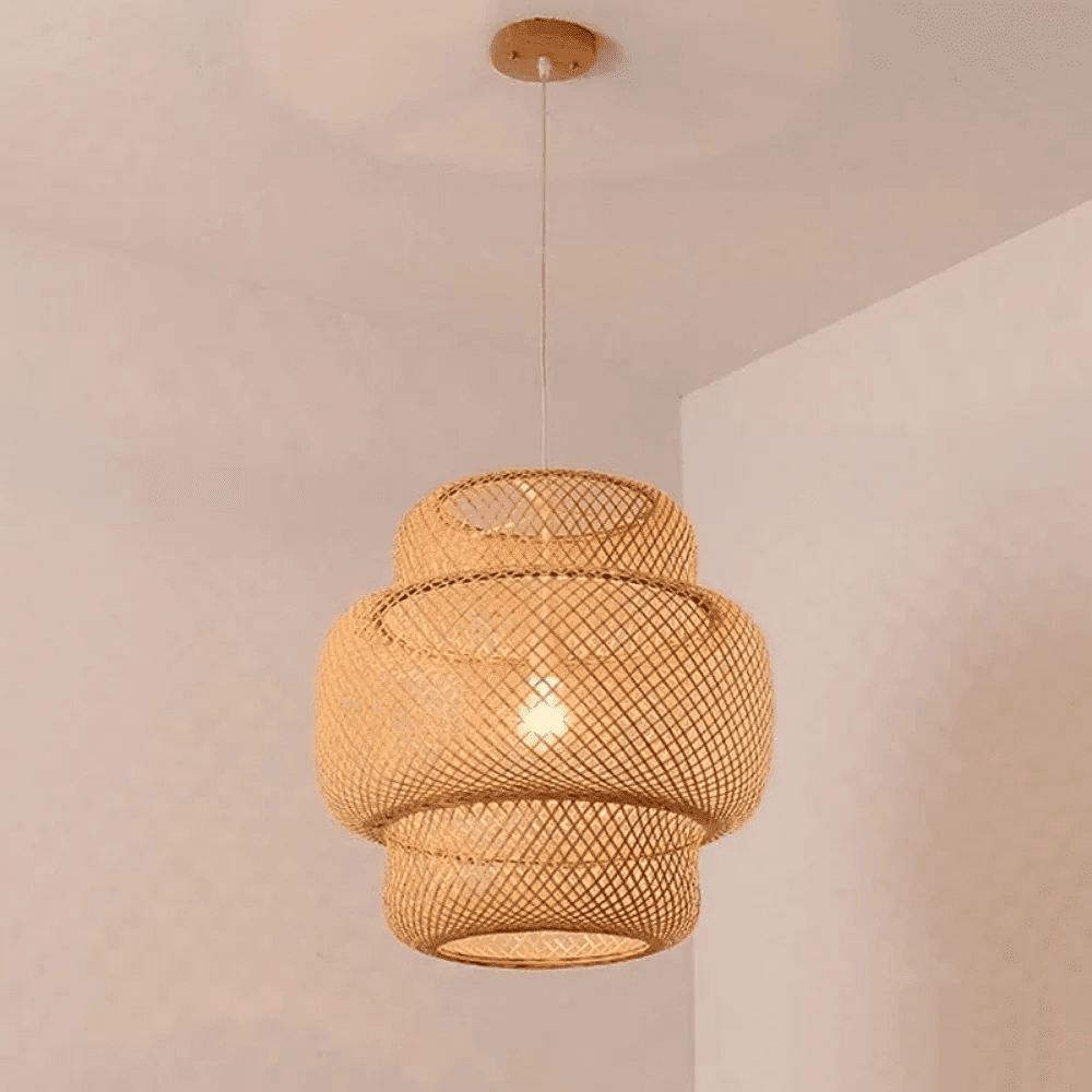 Lustre Pendente de Bambu - Rattan Lux