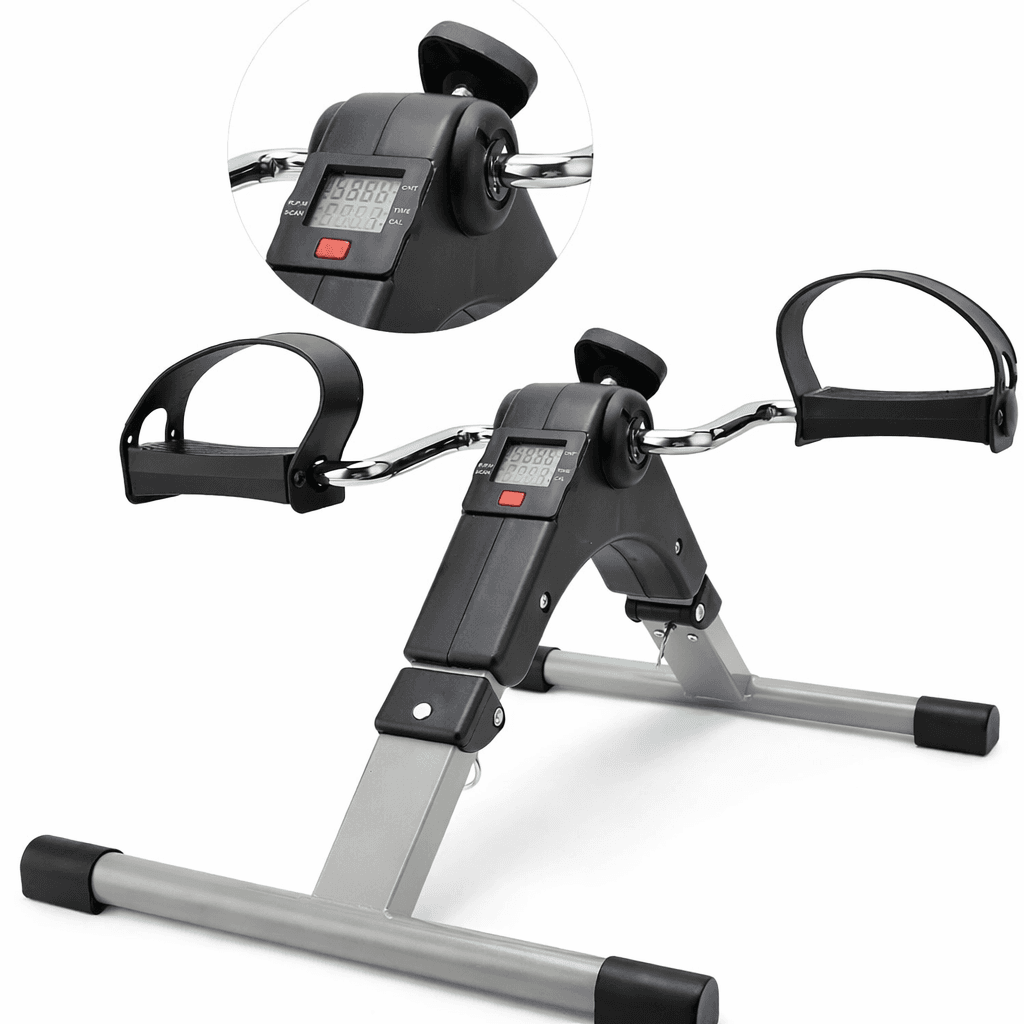 Mini Bicicleta Ergométrica de Mesa e Pedal