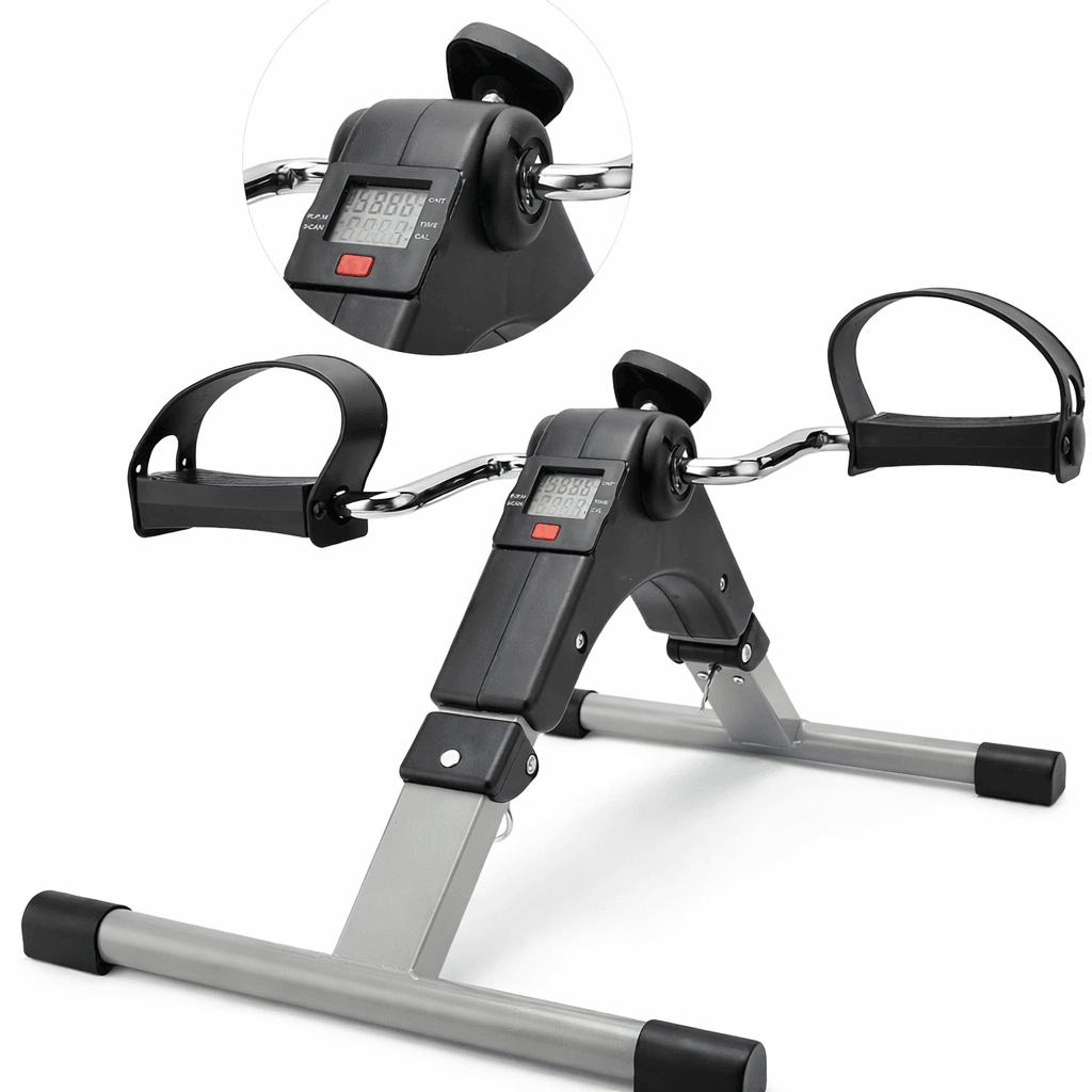 Mini Bicicleta Ergométrica de Mesa e Pedal