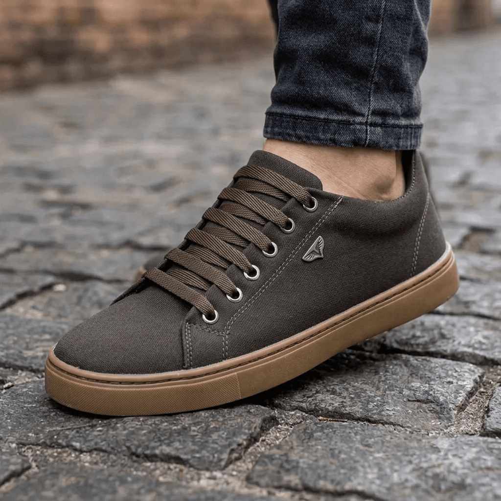 Sapatênis Masculino Em Couro Premium (COMPRE 1 LEVE 2)