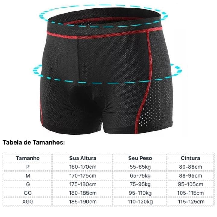 Short Ciclismo Gel Pro 5D