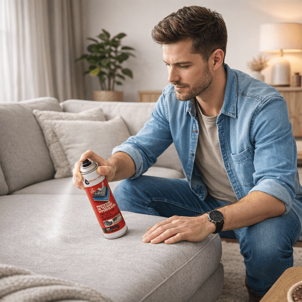 Spray Protetor Impermeável para Tecidos